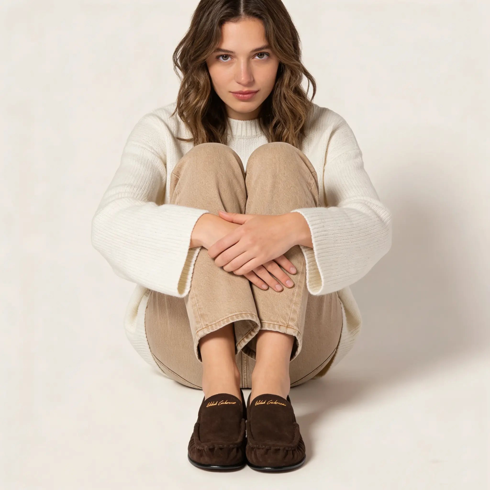 Suede loafers Gilded Cadence