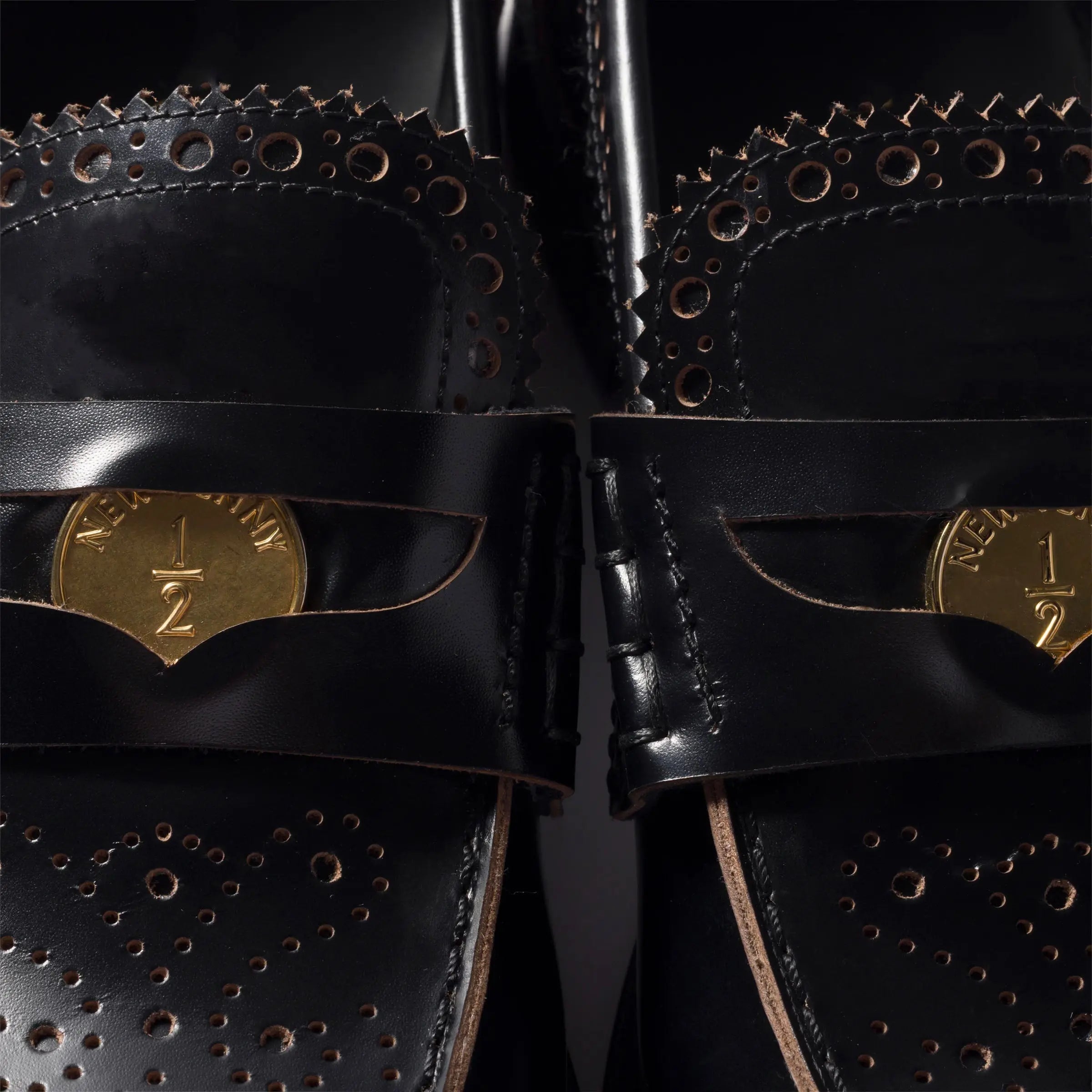 Leather loafers Gilded Cadence