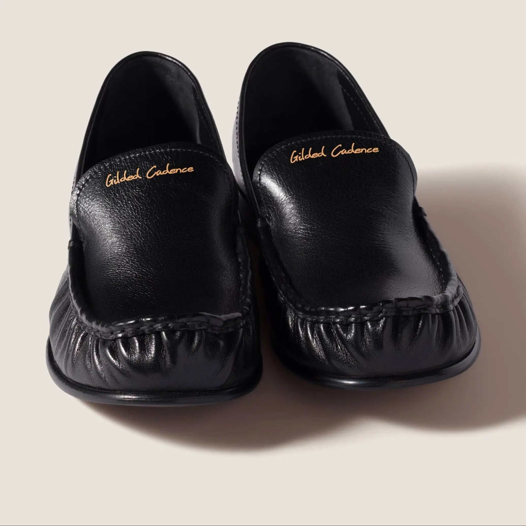 Buffalo leather loafers Gilded Cadence