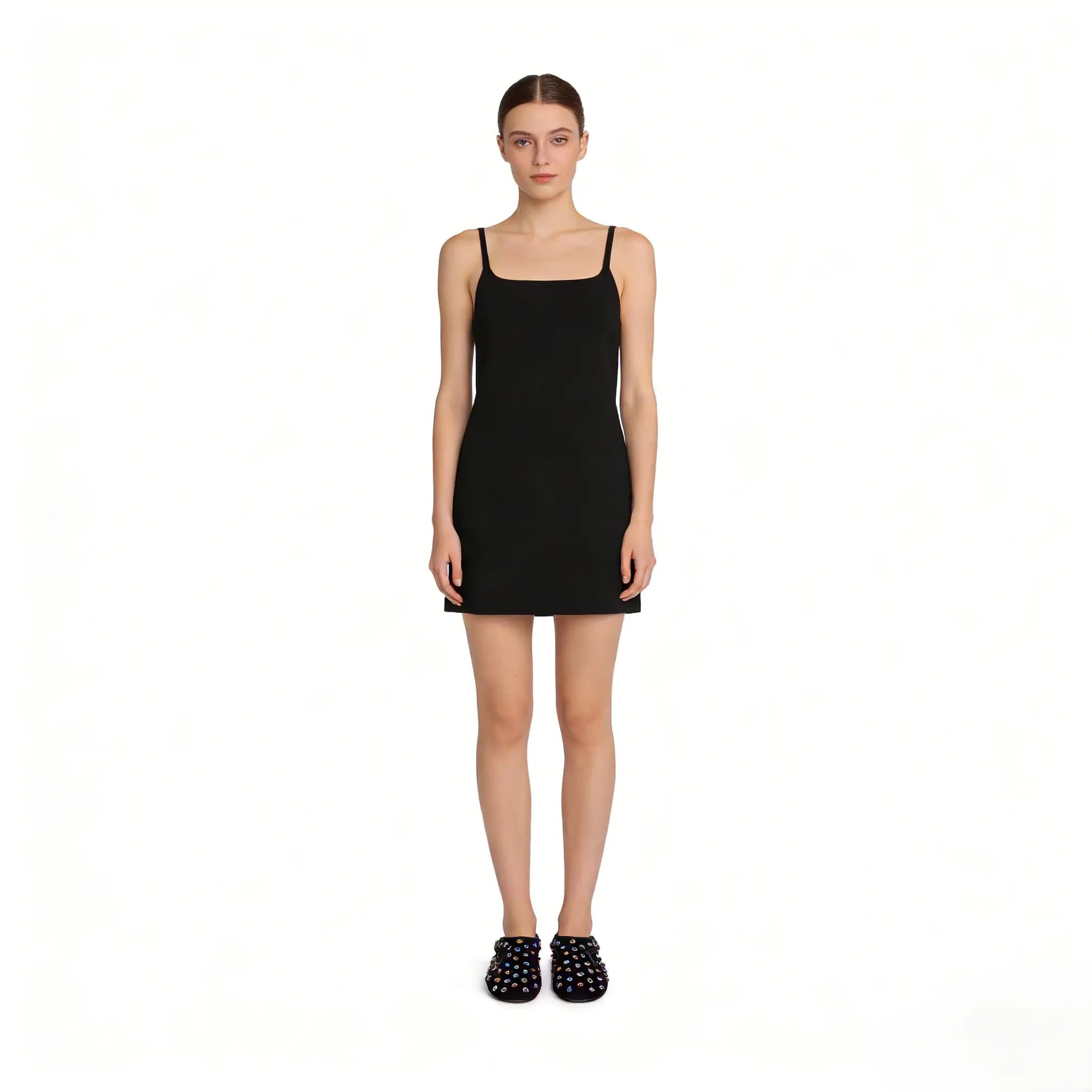 FLEX SLIPPERS IN SUEDE WITH BEADS Gilded Cadence