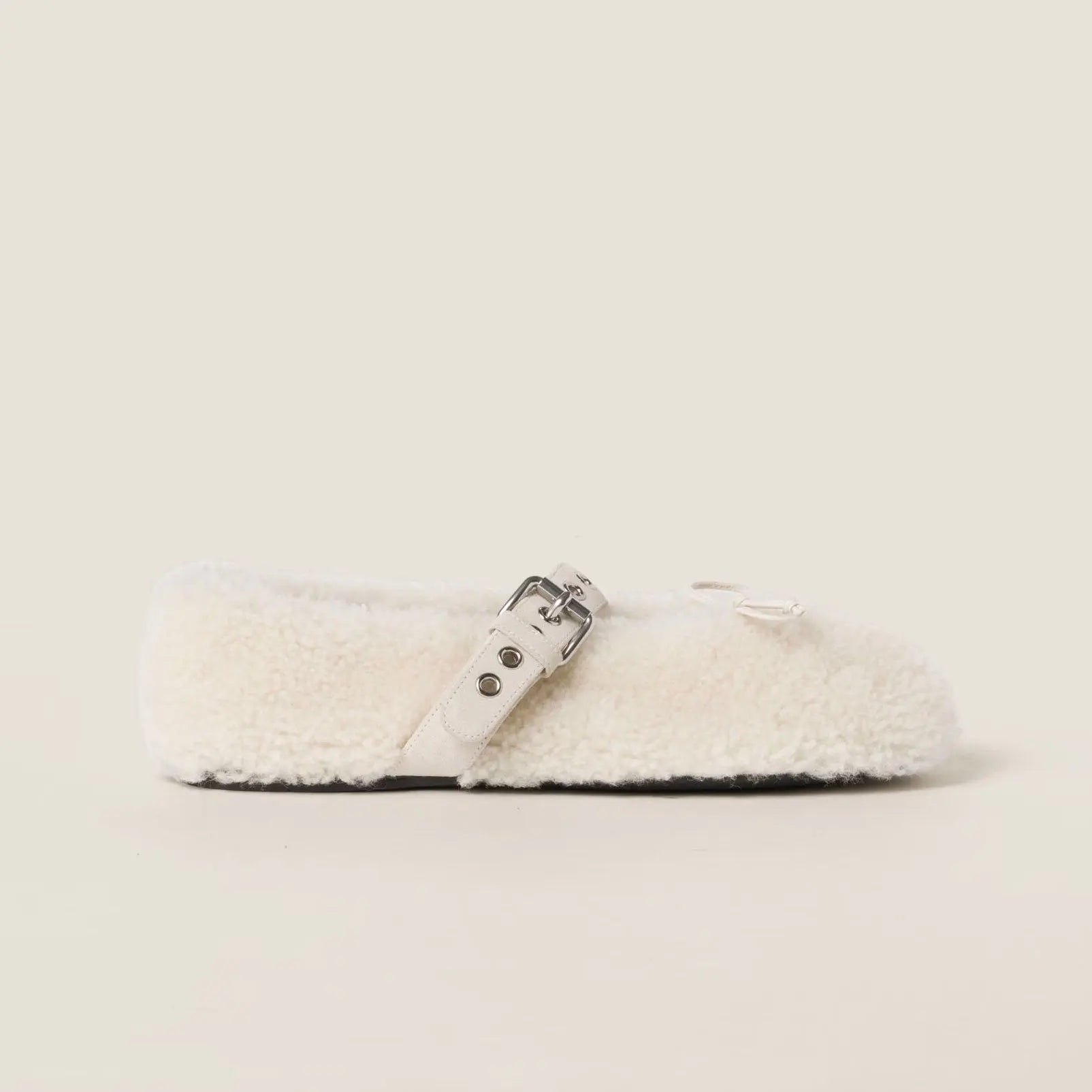 Shearling ballerinas Gilded Cadence