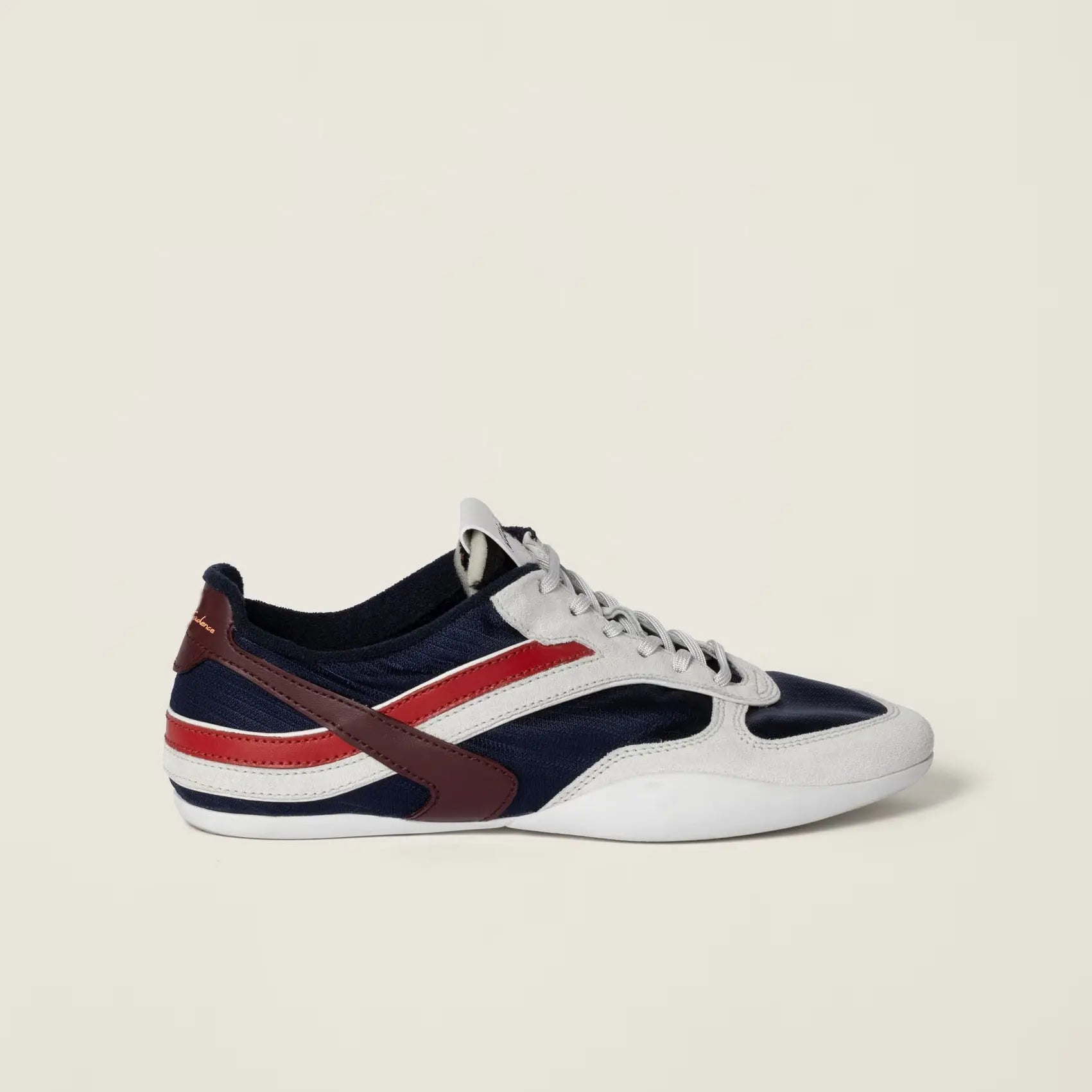 Gymnasium Tech Fabric Sneakers - Navy Gilded Cadence
