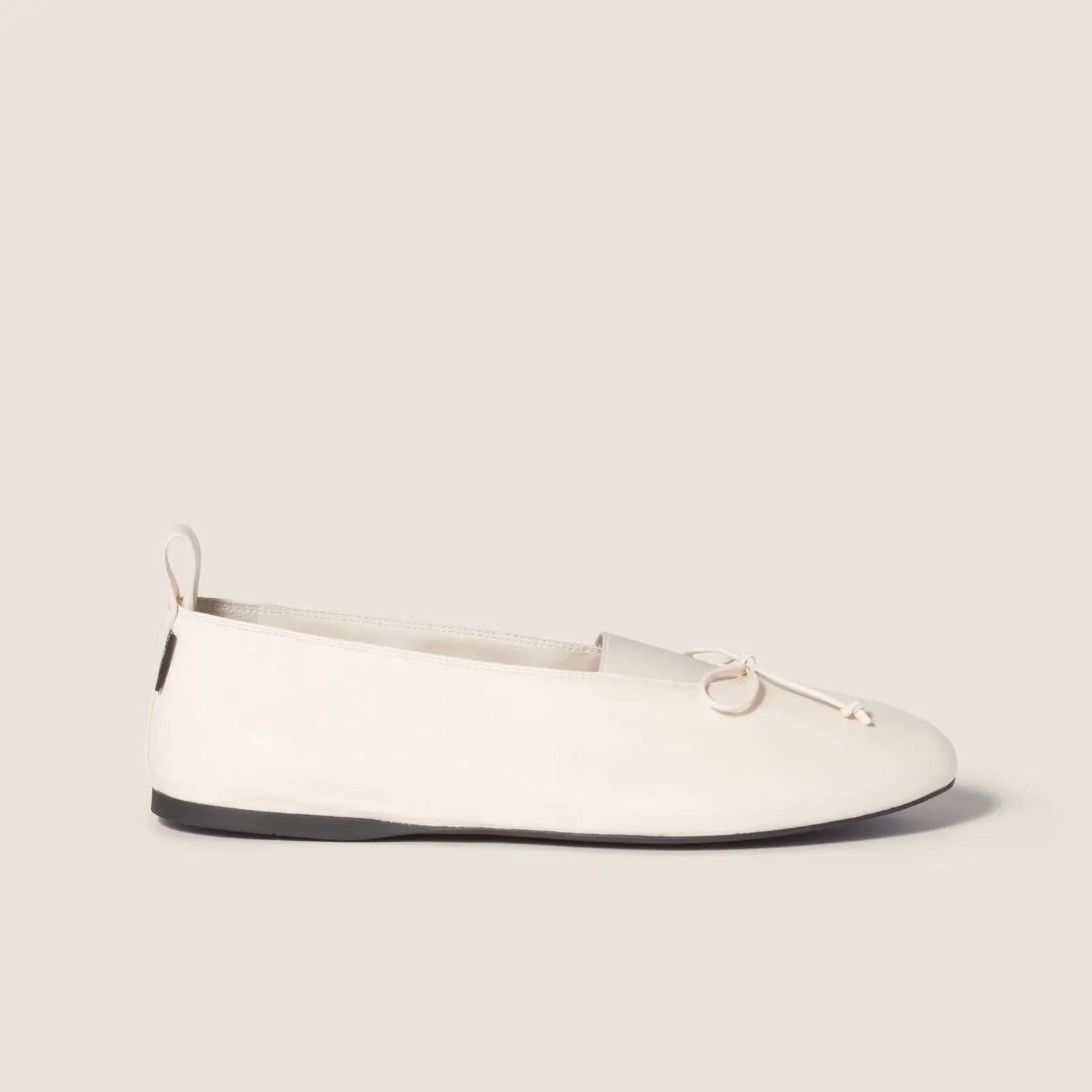 panache nappa leather ballerinas Gilded Cadence