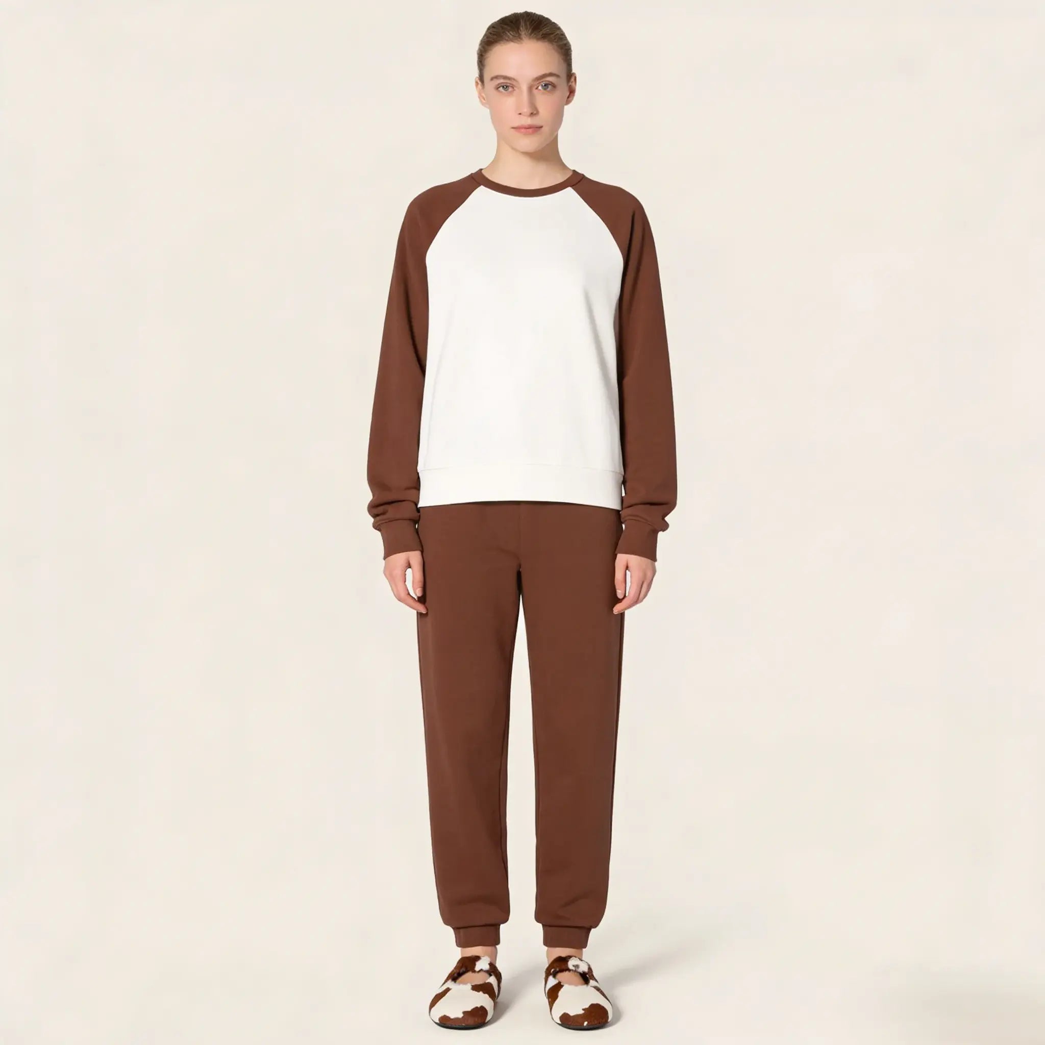 Ruches printed leather ballerinas Gilded Cadence