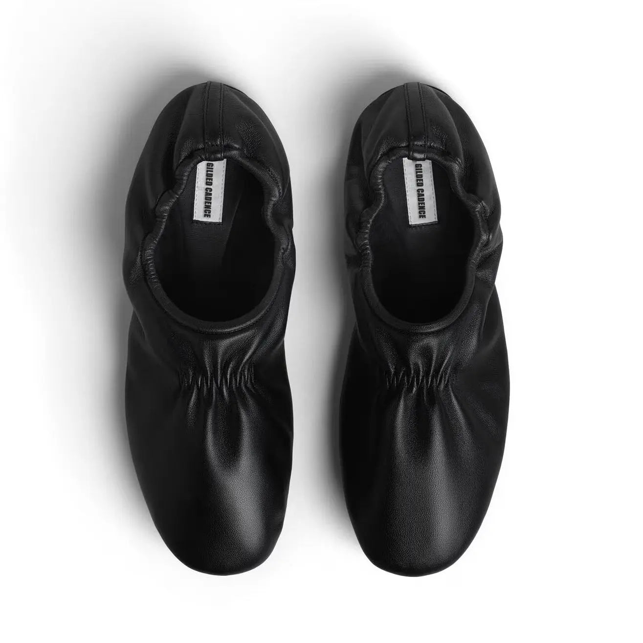 SUPPLE SLIPPERS IN LEATHER Gilded Cadence