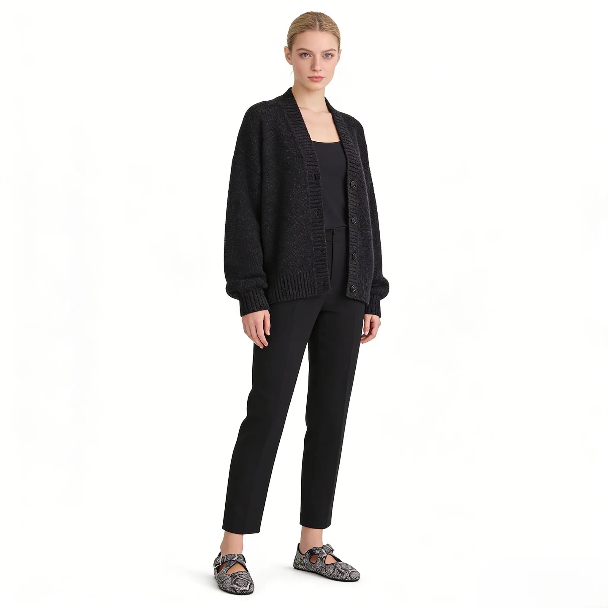 Karung Snake Print Criss Cross Flats Gilded Cadence