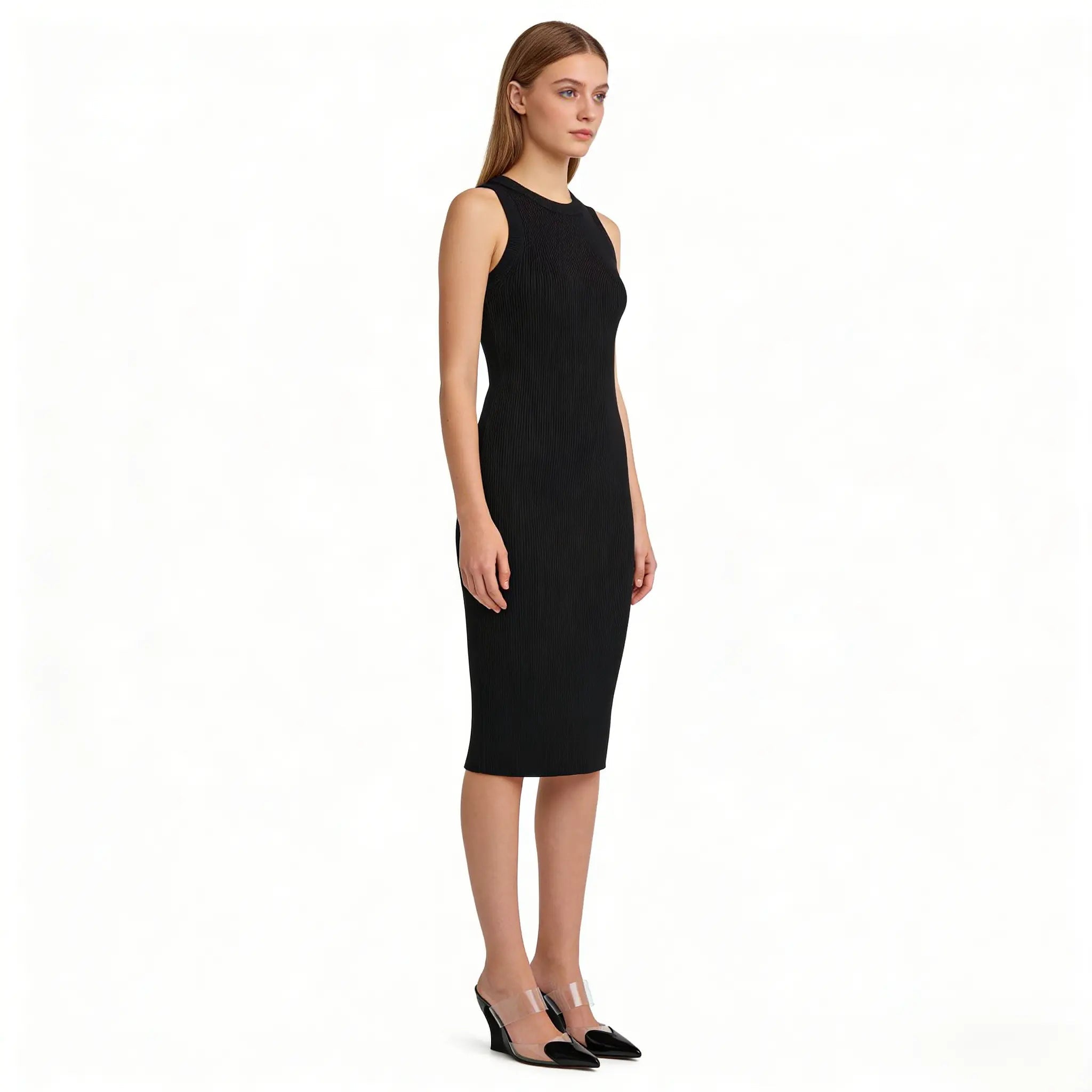 LE C?UR WEDGE MULES IN PATENT LEATHER Gilded Cadence