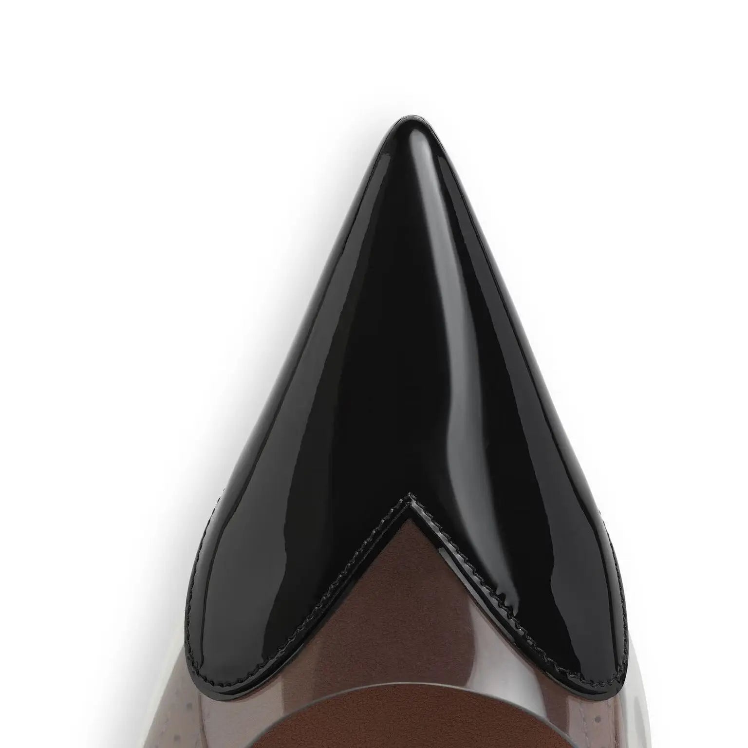 LE C?UR WEDGE MULES IN PATENT LEATHER Gilded Cadence