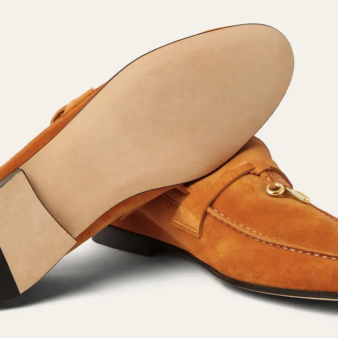 Joan Loafer Citrus Orange Gilded Cadence