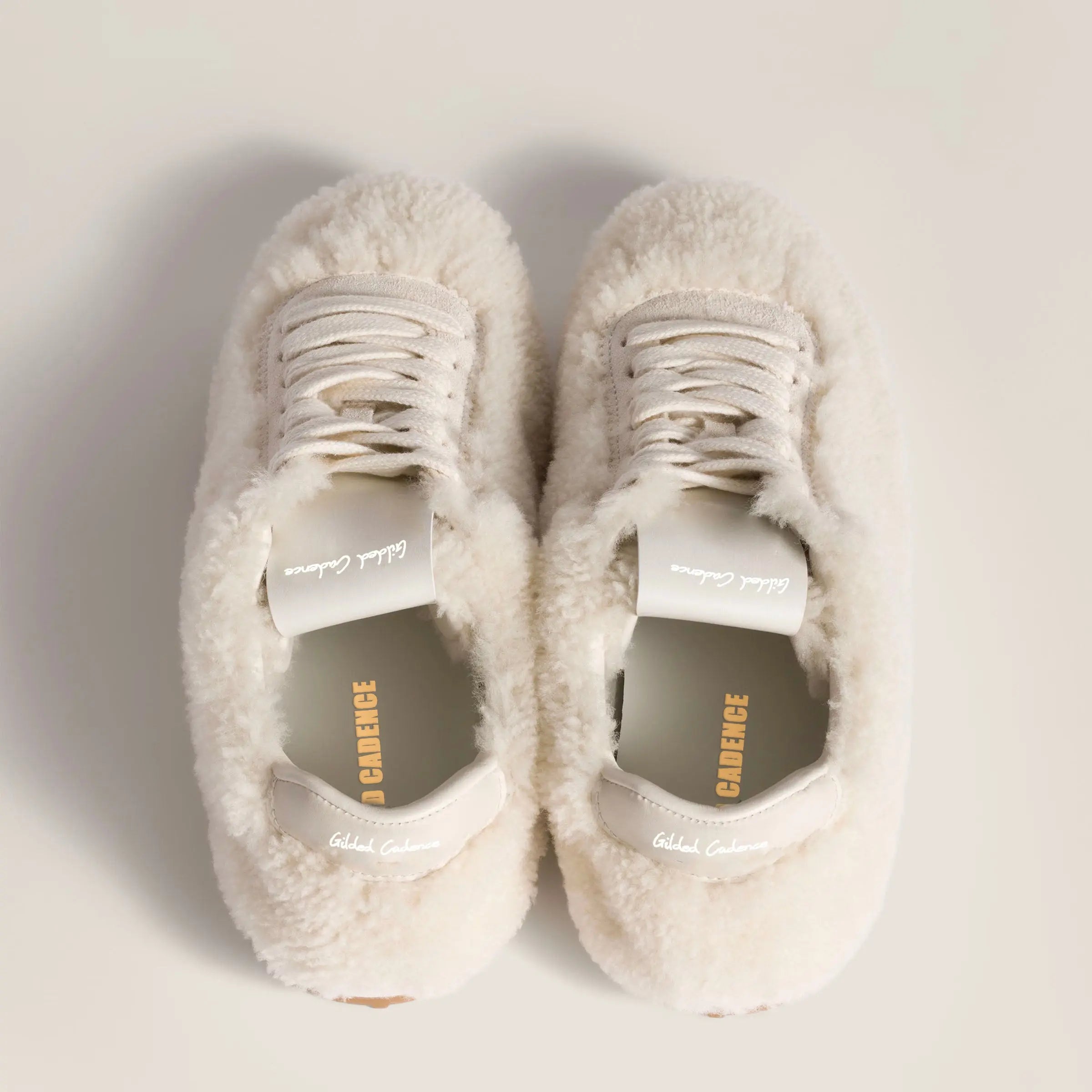 Plume shearling sneakers Gilded Cadence