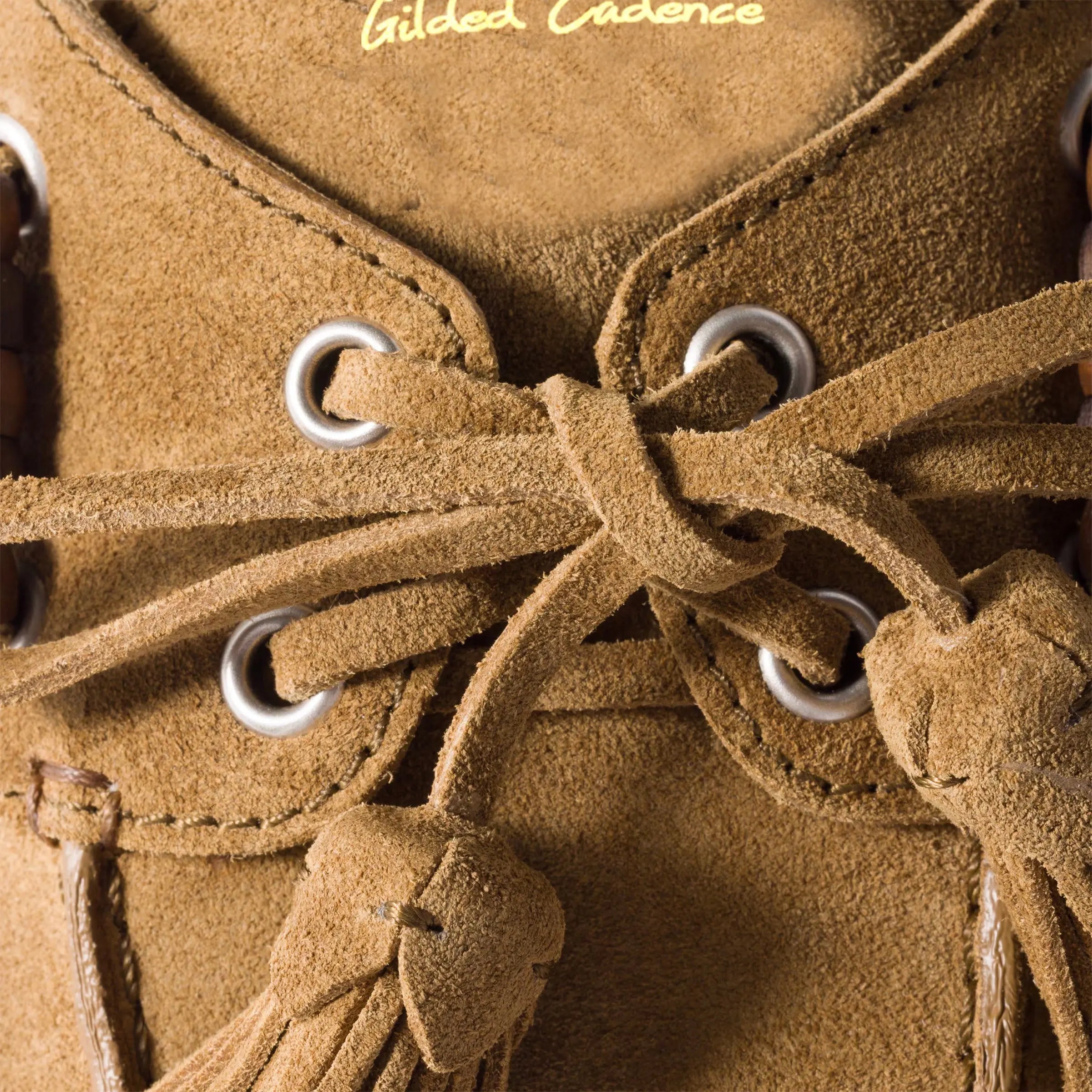 Women's Beige Suede Shearling Mules Gilded Cadence