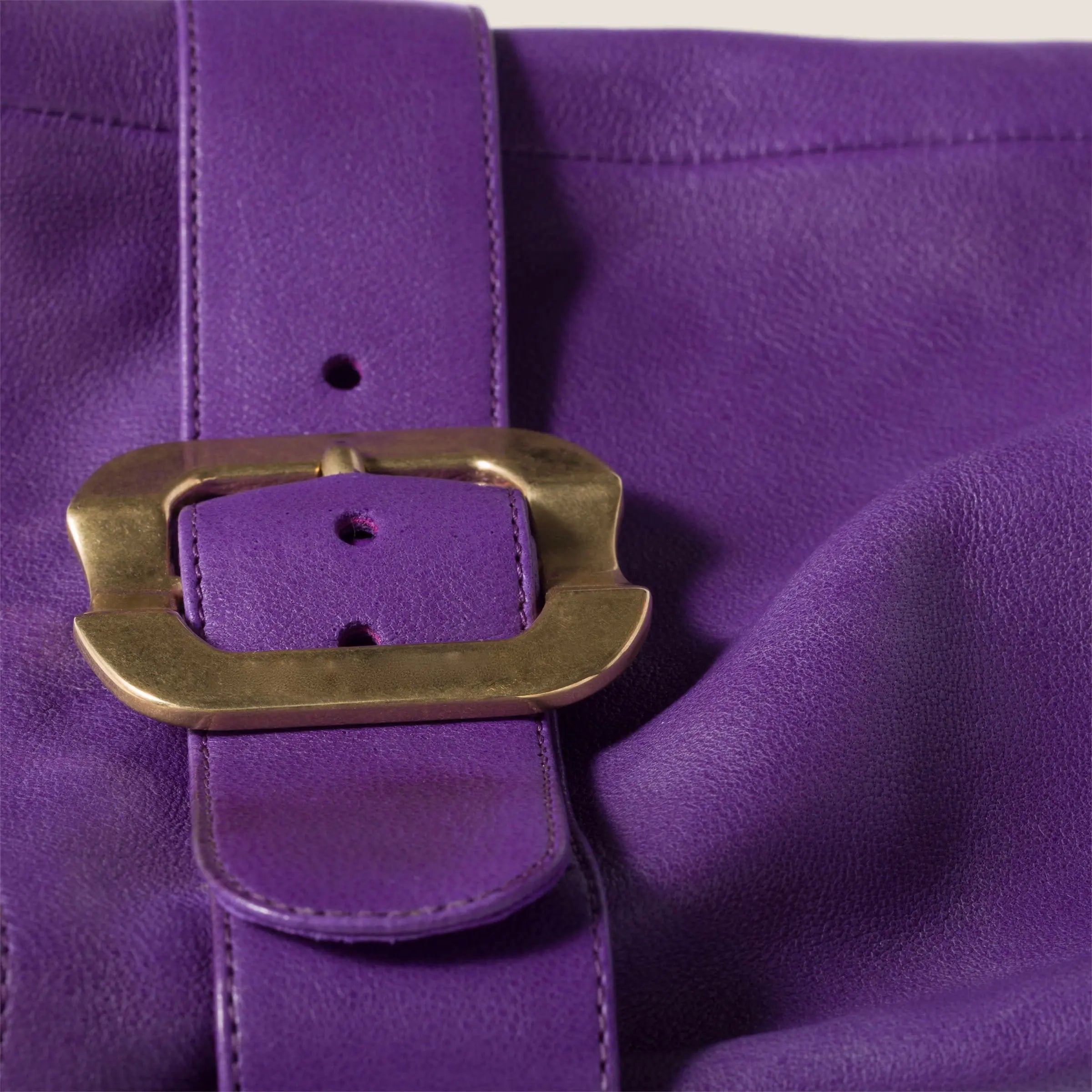 Nappa leather boots with buckle Gilded Cadence