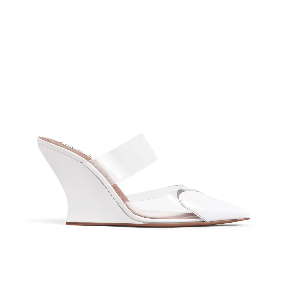 LE C?UR WEDGE MULES IN PATENT LEATHER Gilded Cadence