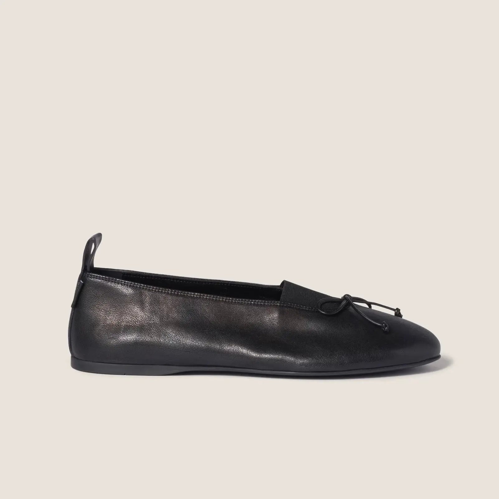 panache nappa leather ballerinas Gilded Cadence