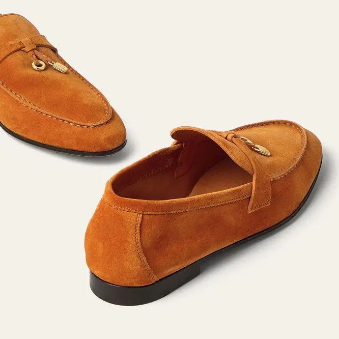 Joan Loafer Citrus Orange Gilded Cadence