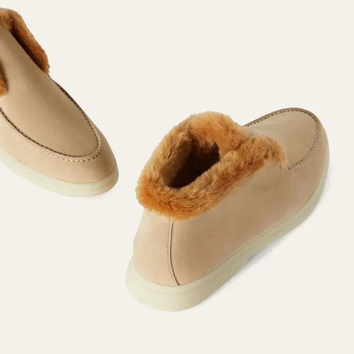 Women's Windy Dunes Suede Open Walk Boots Gilded Cadence