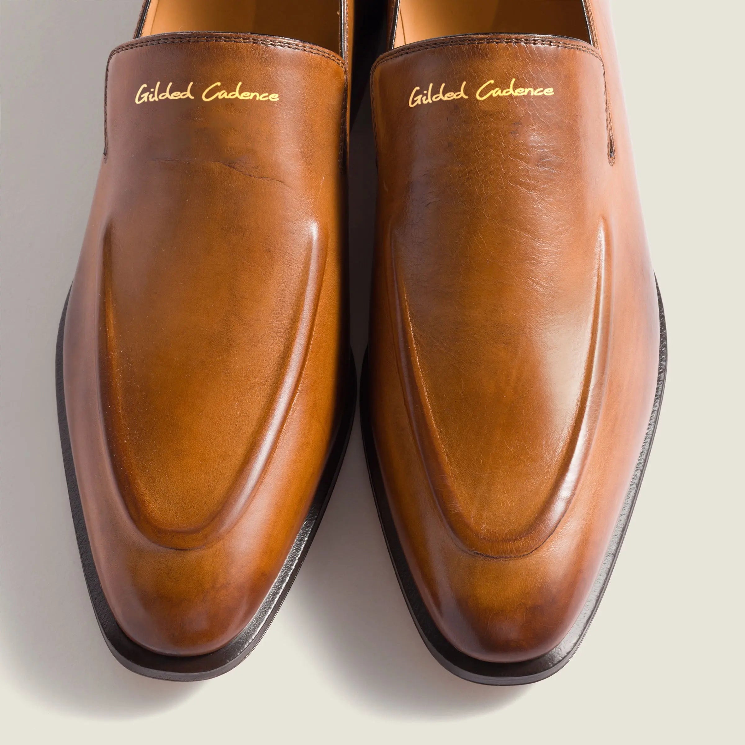 Leather loafers Gilded Cadence