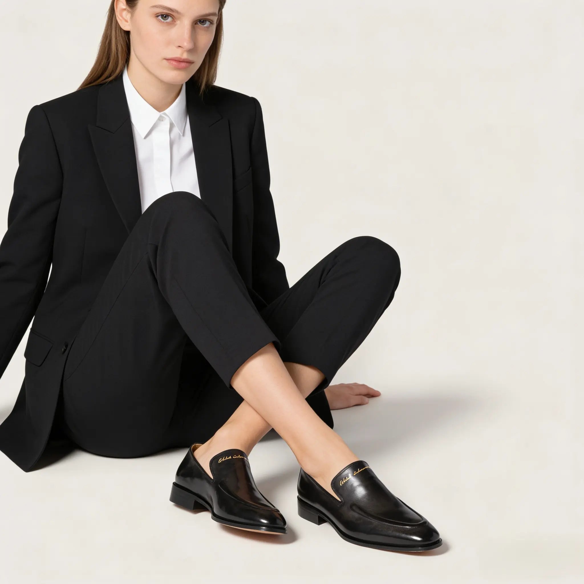 Leather loafers Gilded Cadence