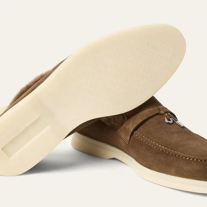 Women's Moorland Suede Summer Loafers Gilded Cadence