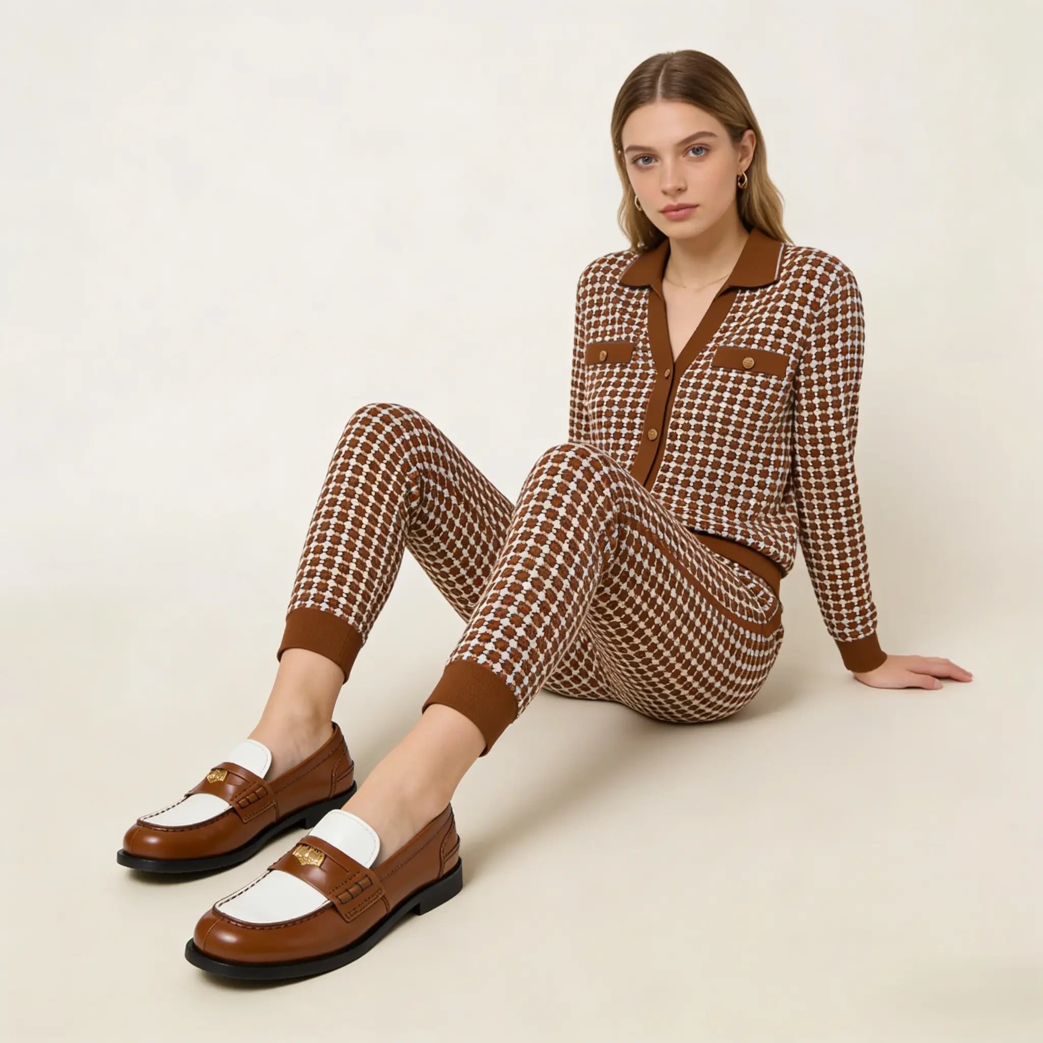 Leather penny loafers Gilded Cadence